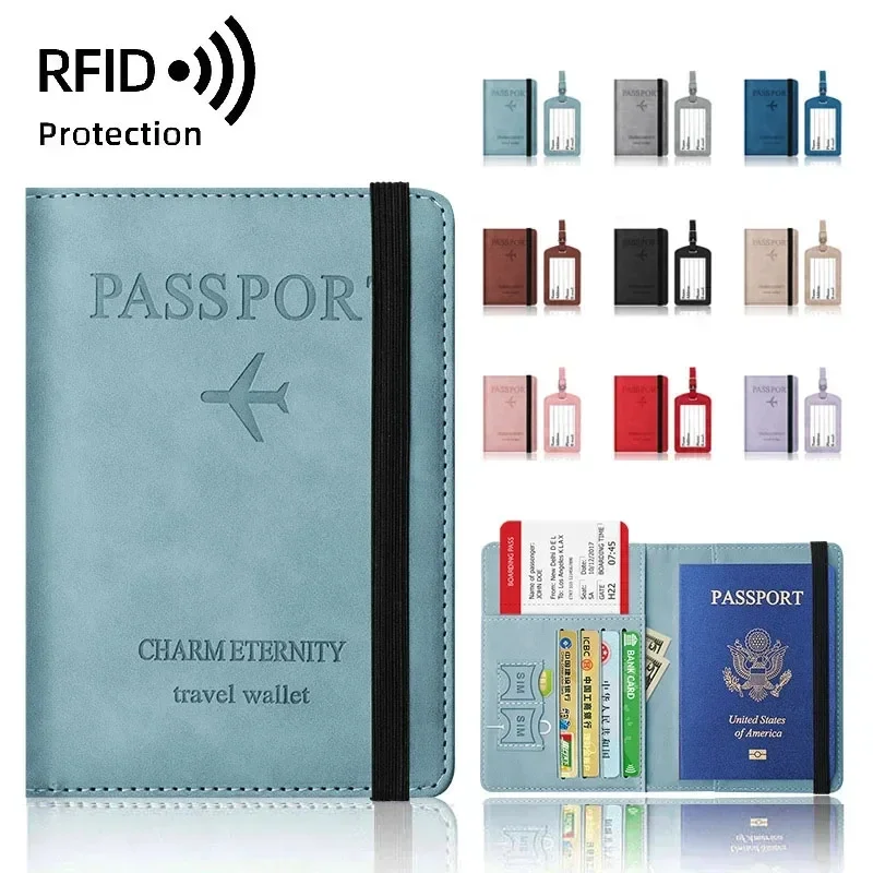 Travel Accessories Long Flight - Custodia per porta passaporto da viaggio
