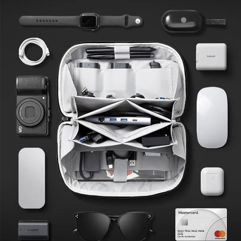 Travel Accessories Organizer Bag - Borsa multifunzionale per accessori digitali, versione