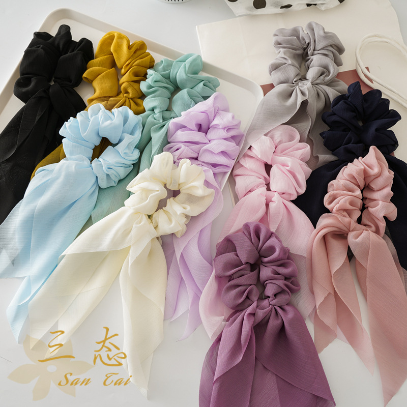 Travel Accessories Aesthetic - 1Pc Moda 25 cm Chiffon Nastro