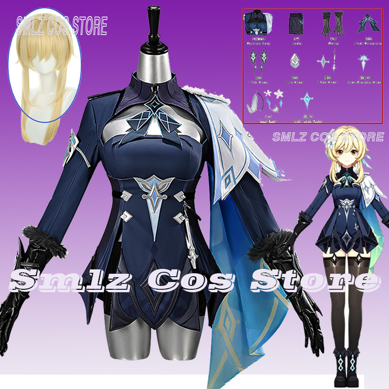 Travel Accessories Aesthetic - 2026 Costume Cosplay Lumine Viaggiatrice di