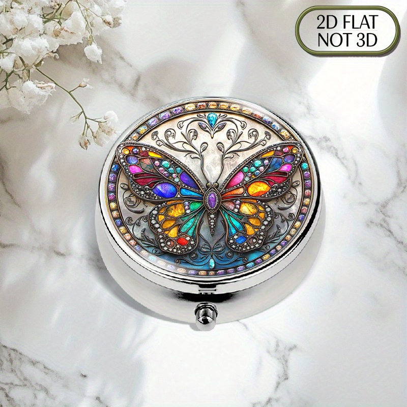 Travel Accessories As Gifts - 1 pezzo di portapillole rotondo in