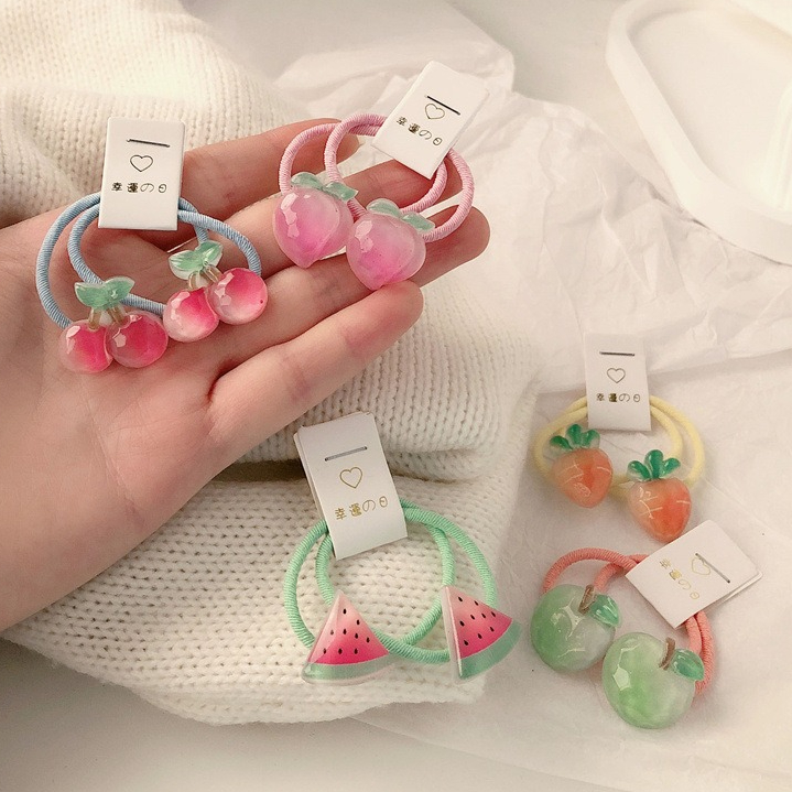 Travel Accessories Baby - Elastici per capelli carota per bambini