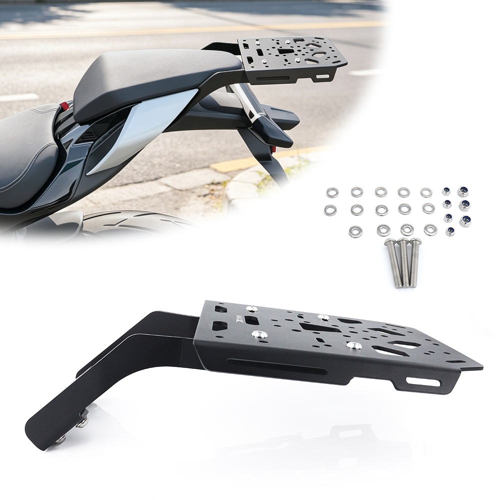 Luggage Cover Protector - Portapacchi Posteriore Moto Supporto Valigia Bauletto