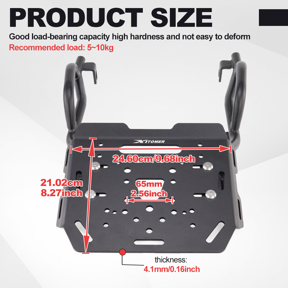Portapacchi Posteriore Moto pe - Luggage Cover Protector recensione e prezzo