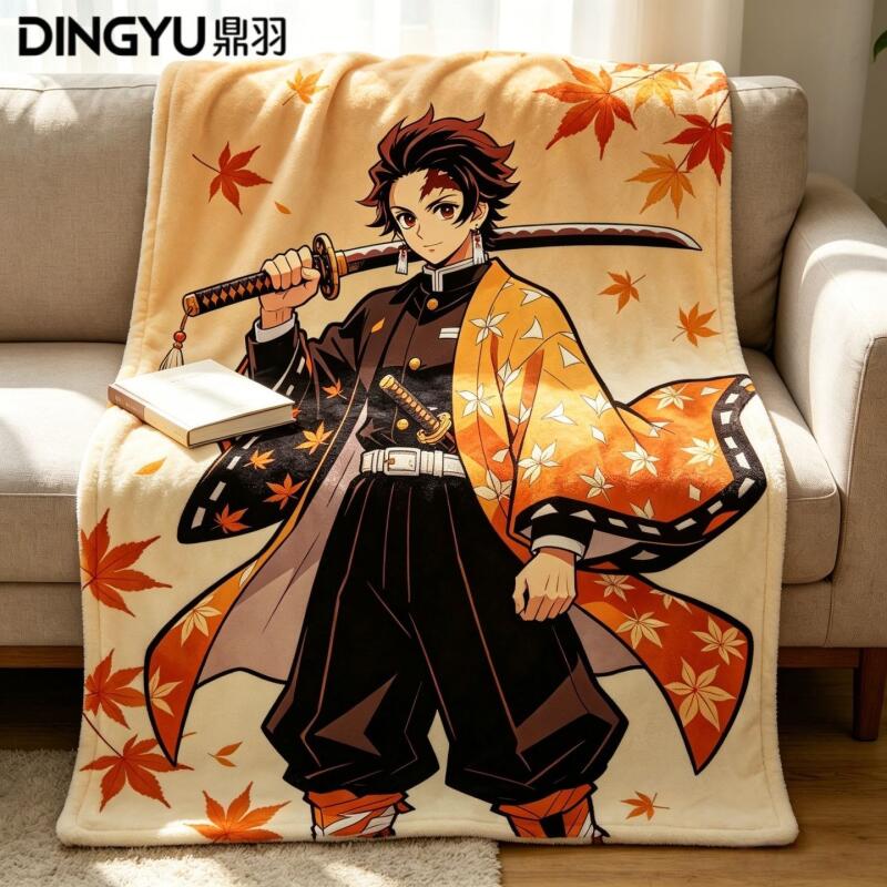 Coperta in flanella Anime Demo - Travel Accessories As Gifts recensione e prezzo