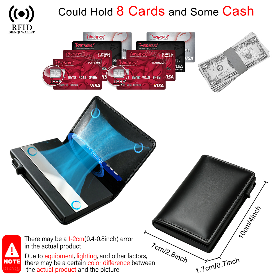 Portacarte di Credito RFID, Po - Travel Accessories Wallet recensione e prezzo